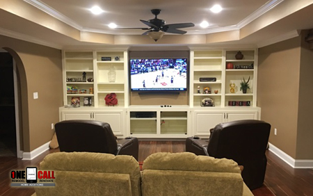 Homewood basement renovation